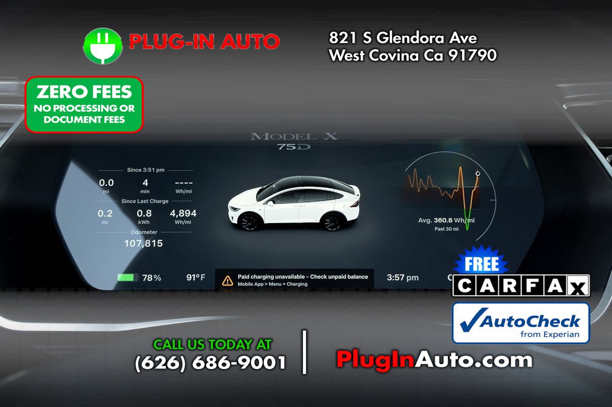 Used 2016 Tesla Model X 60D AWD/4WD image 21