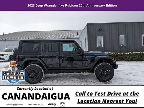 Used 2023 Jeep Wrangler Unlimited Rubicon 4xe AWD/4WD image 2