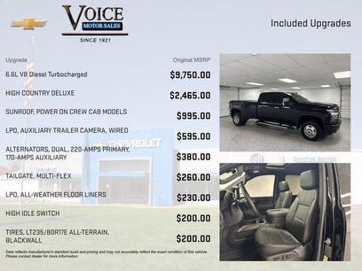 Used 2022 Chevrolet Silverado 3500 High Country w/ Snow Plow Prep/Camper Package