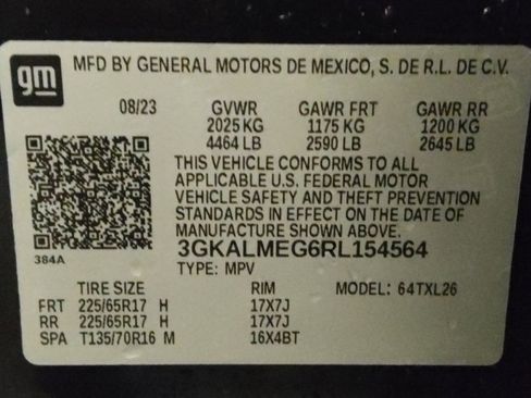 Used 2024 GMC Terrain SLE w/ LPO, Floor Liner Package image 33