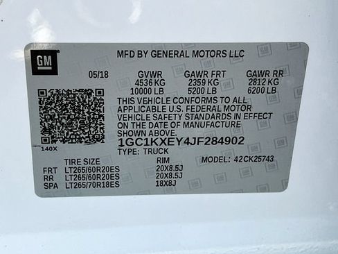 Used 2018 Chevrolet Silverado 2500 High Country w/ Duramax Plus Package AWD/4WD image 16