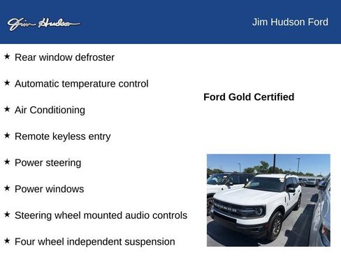 Used 2023 Ford Bronco Sport Big Bend w/ Convenience Package AWD/4WD image 10