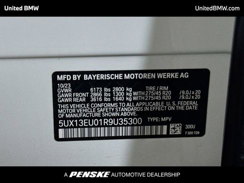 Used 2024 BMW X5 sDrive40i w/ Premium Package image 15