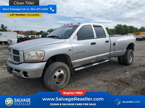 Used 2006 Dodge Ram 3500 Truck SLT AWD/4WD image 1