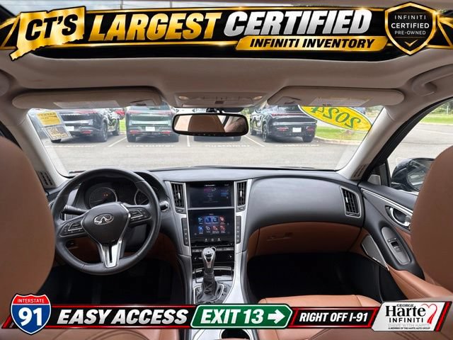 Certified 2024 INFINITI Q50 Luxe w/ Cargo Package AWD/4WD image 12