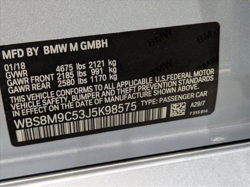 Used 2018 BMW M3 image 25