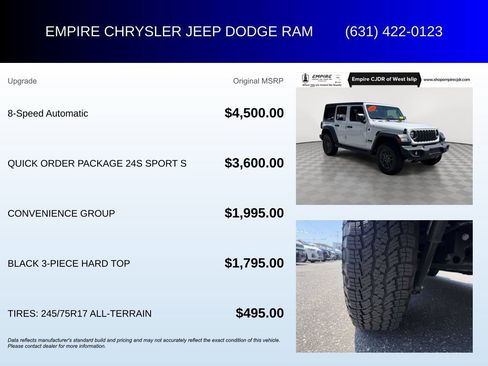 Used 2025 Jeep Wrangler Unlimited Sport AWD/4WD image 6