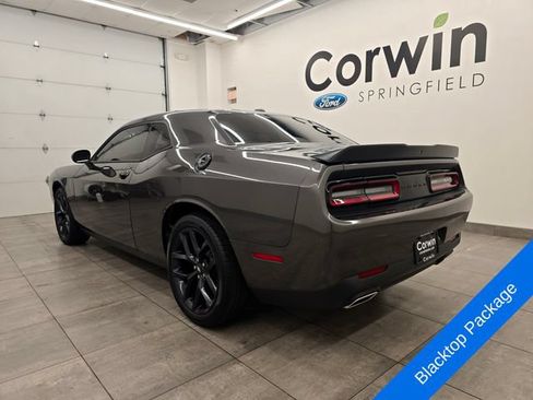 Used 2021 Dodge Challenger SXT w/ Blacktop Package RWD image 3