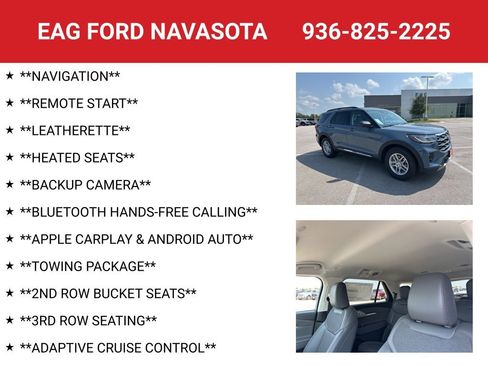 New 2025 Ford Explorer Active w/ Active Comfort Package image 4