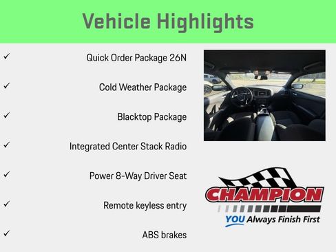 Used 2023 Dodge Charger R/T w/ Blacktop Package RWD image 6