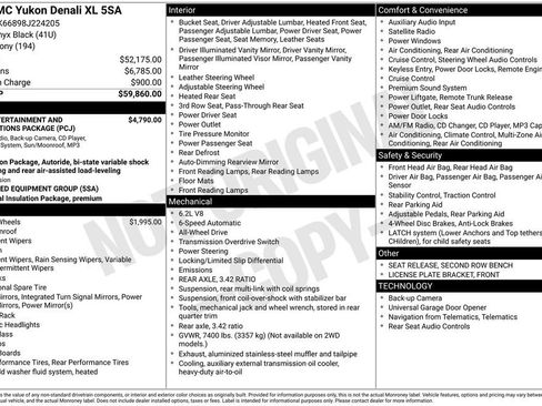Used 2008 GMC Yukon XL Denali AWD/4WD image 3