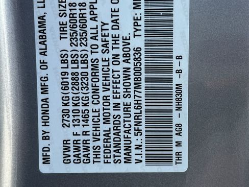 Used 2021 Honda Odyssey EX-L image 39