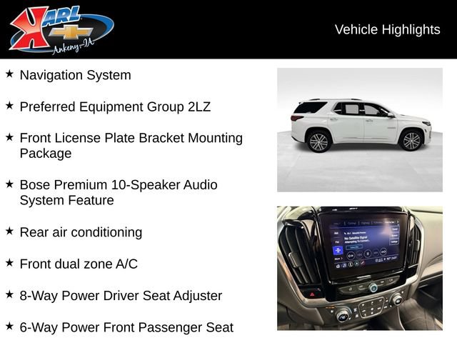 Certified 2023 Chevrolet Traverse High Country AWD/4WD image 2