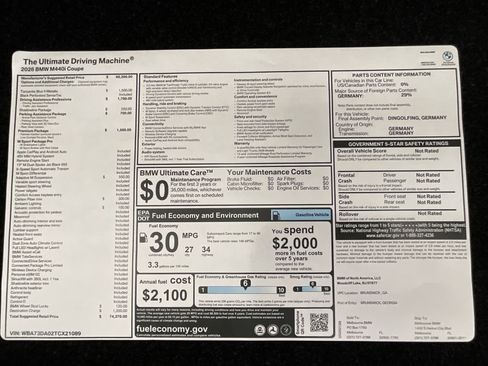 New 2026 BMW M440i Coupe image 33