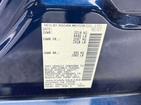 Used 2023 Nissan Altima 2.0 SR FWD image 20