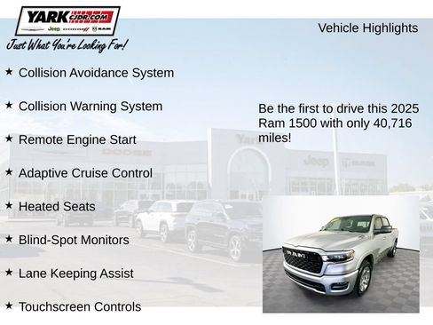Used 2025 RAM 1500 Big Horn AWD/4WD image 13
