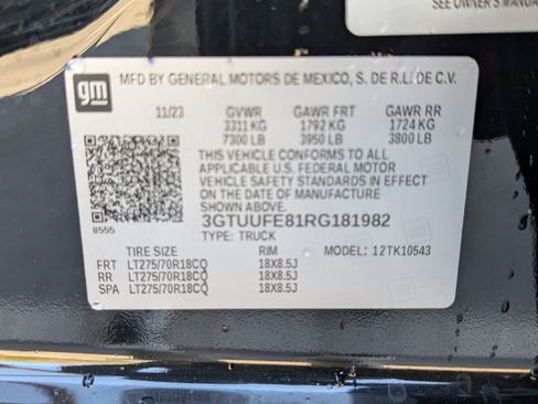 Used 2024 GMC Sierra 1500 AT4X w/ AT4X AEV Edition image 41