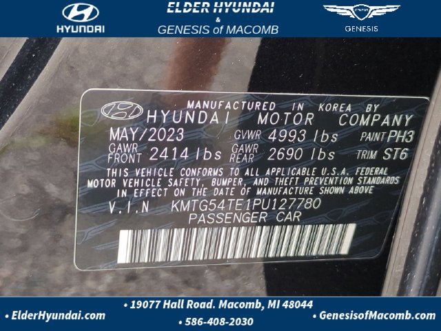 Certified 2023 Genesis G70 3.3T w/ Sport Advanced Package AWD/4WD image 22