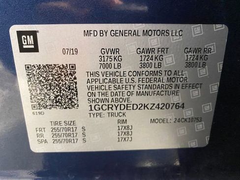 Certified 2019 Chevrolet Silverado 1500 LT w/ All-Star Edition image 30