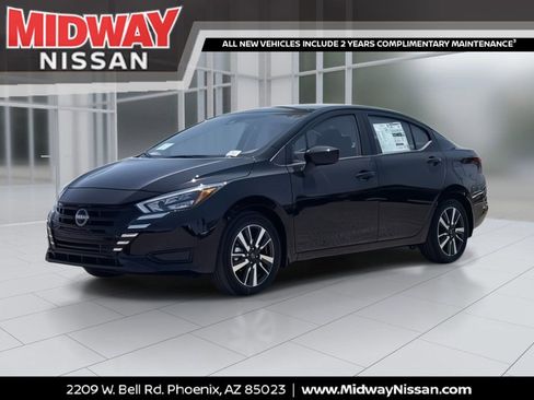 New 2025 Nissan Versa SV w/ Trunk Package FWD image 1