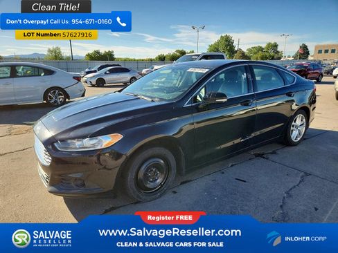 Used 2016 Ford Fusion SE w/ Equipment Group 202A FWD image 1