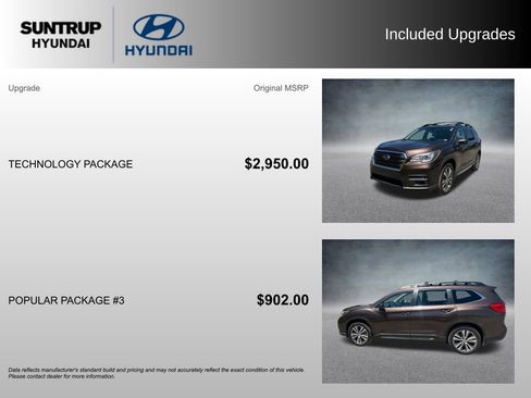 Used 2020 Subaru Ascent Limited w/ Technology Package AWD/4WD image 2