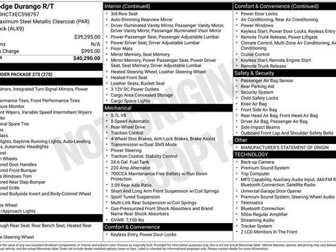 Used 2014 Dodge Durango R/T RWD image 2