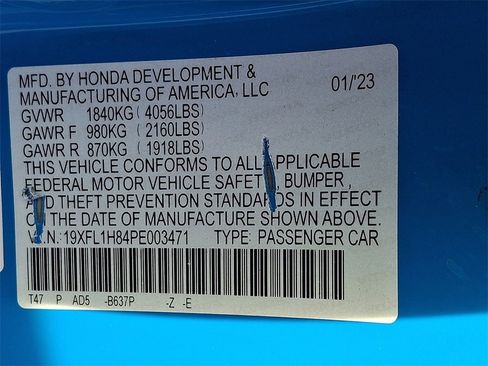 Used 2023 Honda Civic Sport Touring image 29