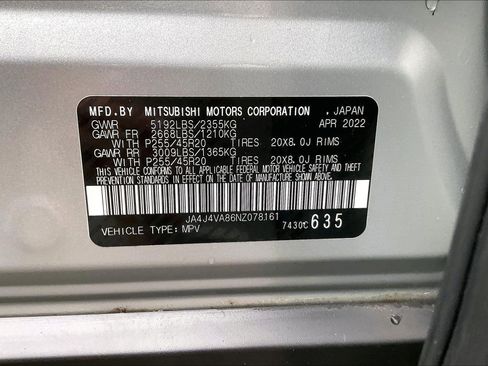 Used 2022 Mitsubishi Outlander SEL image 33