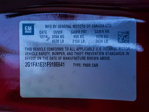 Used 2015 Chevrolet Camaro LS image 30