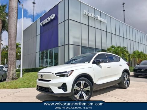 Used 2023 Volvo C40 P8 Recharge Plus AWD/4WD image 1