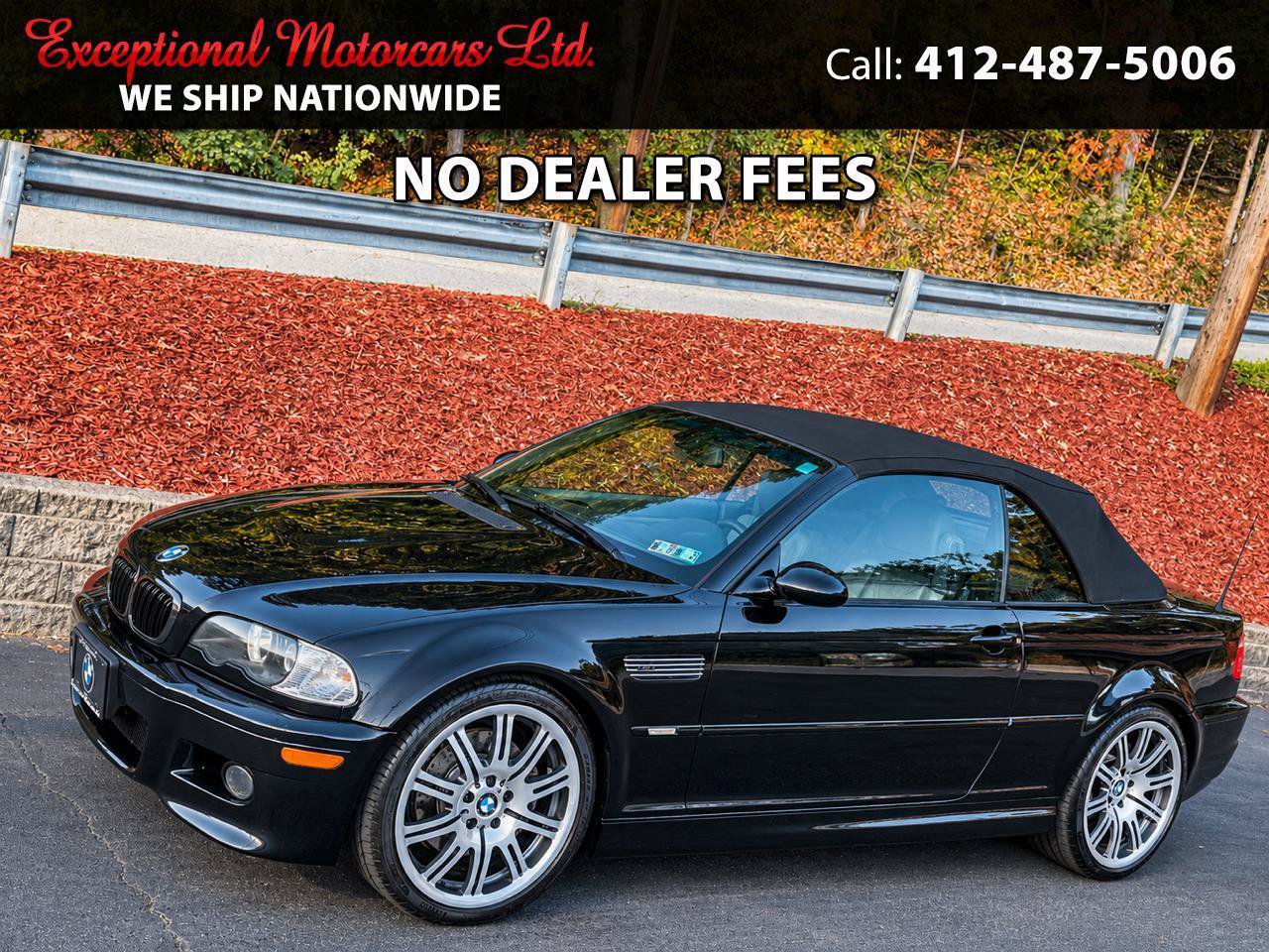 Used 2002 BMW M3 Convertible RWD image 1