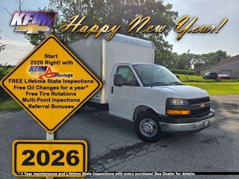 New 2025 Chevrolet Express 3500 1WT w/ Power Convenience Package image 1