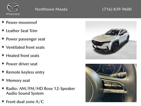 Certified 2026 MAZDA CX-50 AWD 2.5 Hybrid w/ Weather Package image 10