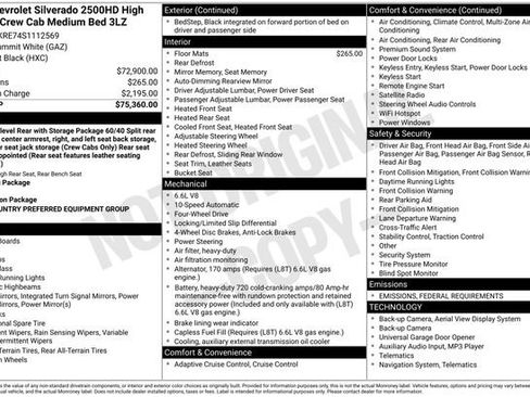 Used 2025 Chevrolet Silverado 2500 High Country image 7