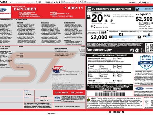 Used 2020 Ford Explorer ST w/ ST Street Pack image 20