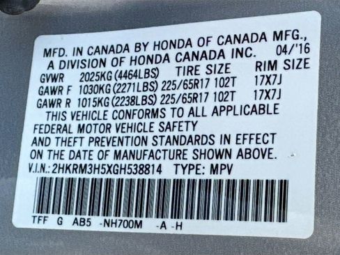 Used 2016 Honda CR-V EX image 42