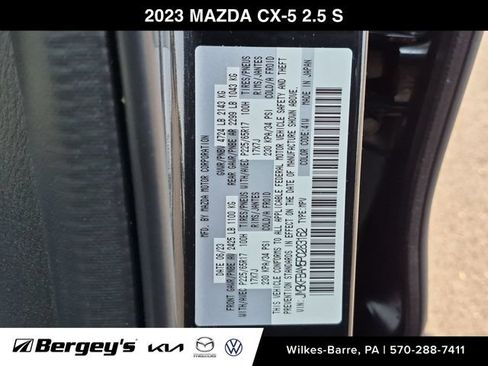 Certified 2023 MAZDA CX-5 AWD 2.5 S image 30