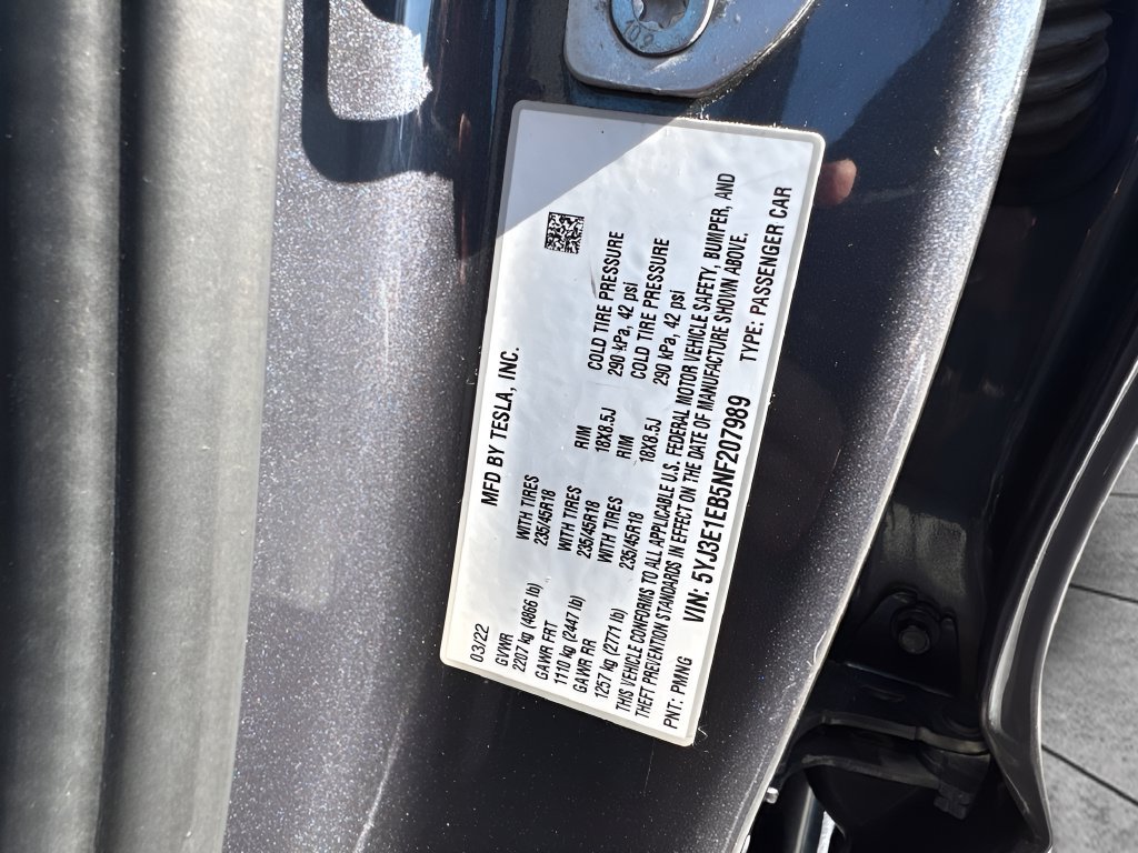 Used 2022 Tesla Model 3 Long Range AWD/4WD image 26