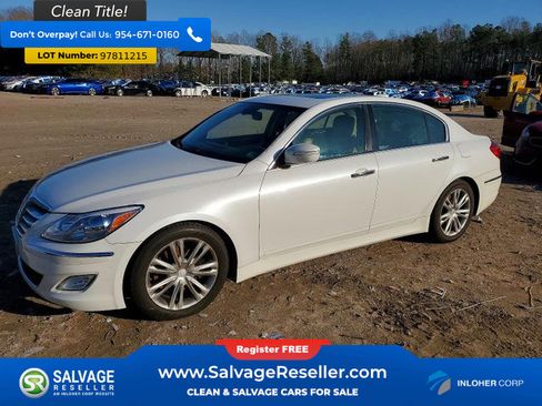 Used 2013 Hyundai Genesis 3.8 w/ Premium Pkg RWD image 1