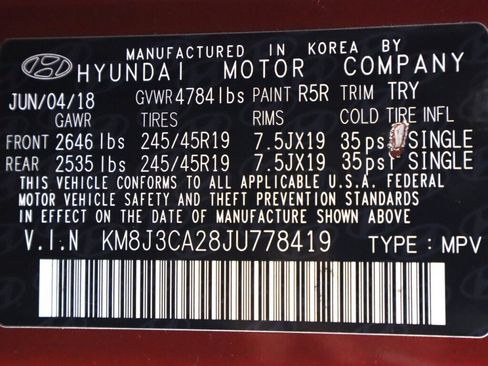 Used 2018 Hyundai Tucson Value AWD/4WD image 46