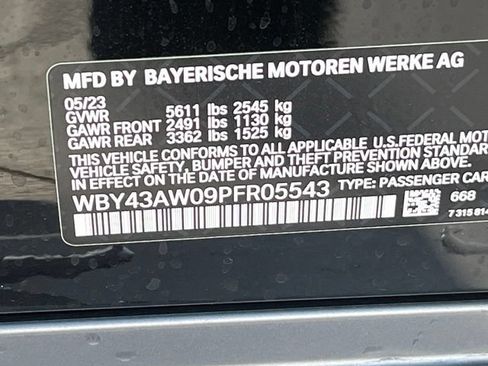 Used 2023 BMW i4 eDrive35 w/ Premium Package RWD image 28