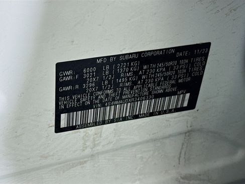 Used 2024 Subaru Ascent Limited w/ Technology Package image 39