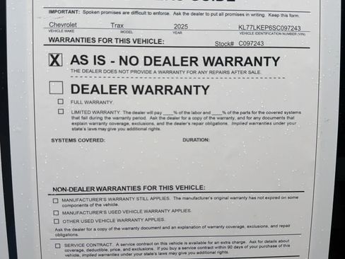Used 2025 Chevrolet Trax ACTIV w/ Driver Confidence Package FWD image 31