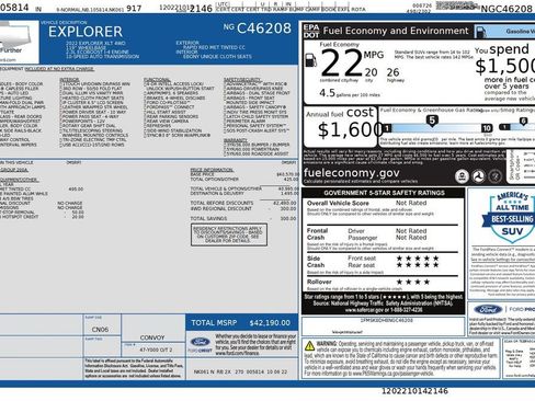 Used 2022 Ford Explorer XLT image 37