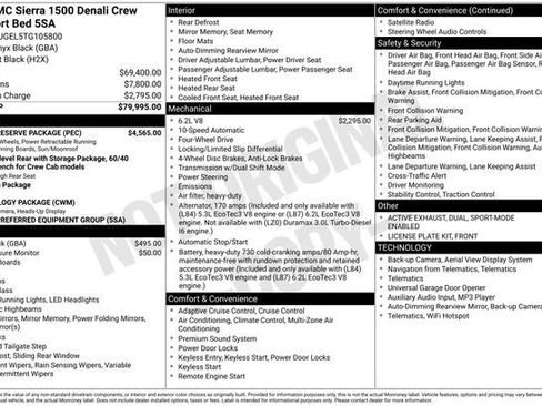 New 2026 GMC Sierra 1500 Denali w/ Denali Reserve Package AWD/4WD image 3