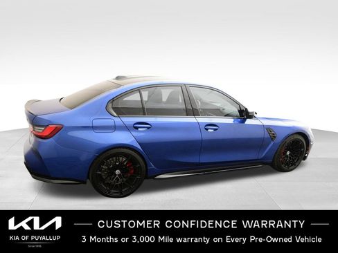 Used 2023 BMW M3 Competition w/ M Carbon Exterior Package AWD/4WD image 4