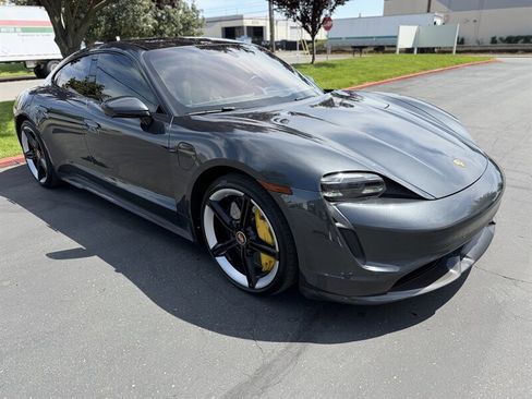 Used 2020 Porsche Taycan Turbo S w/ Premium Package AWD/4WD image 2