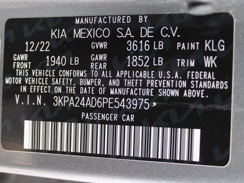 Used 2023 Kia Rio S FWD image 12
