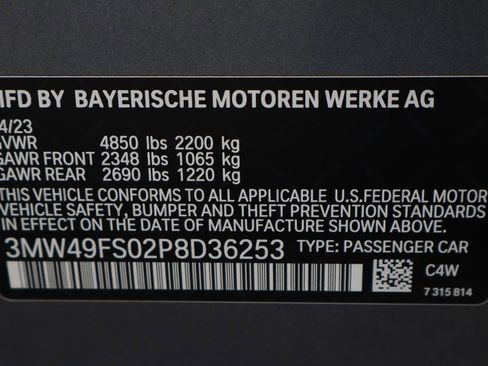 Used 2023 BMW M340i w/ Premium Package RWD image 49